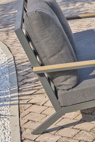 Salón bajo de jardín Kommos - 5 plazas