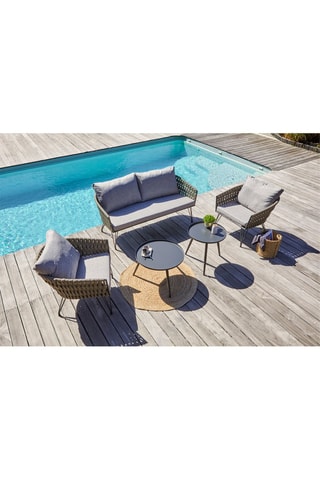 Salón de jardín Capri - 4 plazas