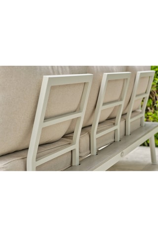 Salón de jardín esquinero Osaka - 5 plazas