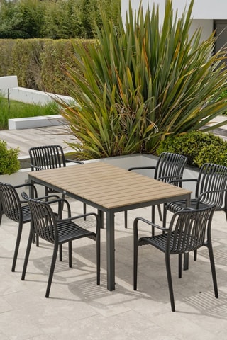 Conjunto de jardín Tiago - Hasta 6 plazas