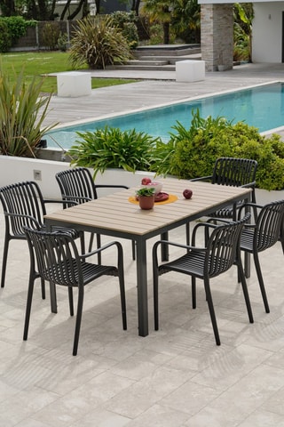 Conjunto de jardín Tiago - Hasta 6 plazas