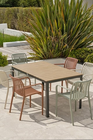 Conjunto de jardín Tiago - Hasta 6 plazas