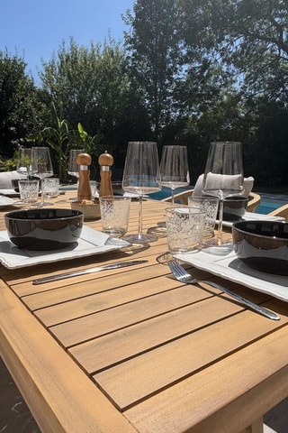 Conjunto de jardín Serena - Hasta 4 plazas