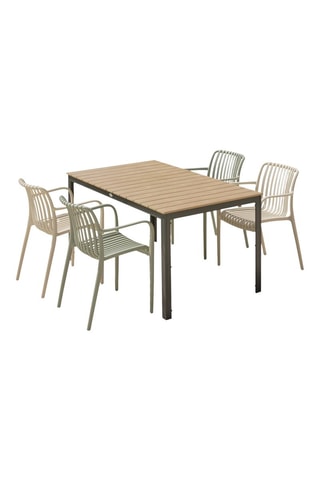 Conjunto de jardín Tiago - Hasta 4 plazas