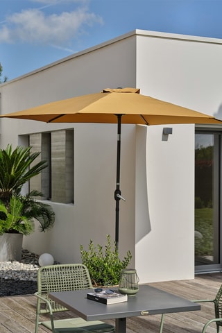 Sombrilla redonda Marbella - 6 m² - Diámetro de la lona 270 cm?

?