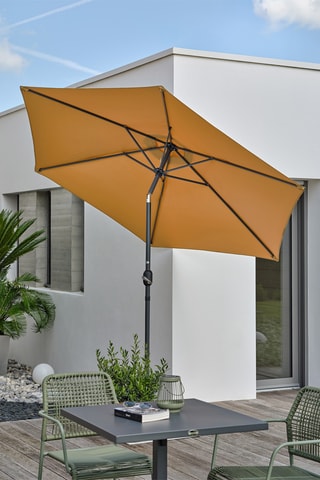 Sombrilla redonda Marbella - 6 m² - Diámetro de la lona 270 cm?

?