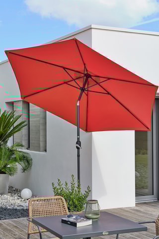 Sombrilla redonda Marbella - 6 m² - Diámetro de la lona 270 cm?

?