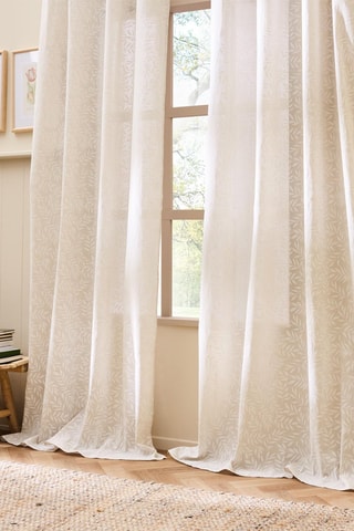 Rideau Naya - Ecru - 140 x 240 cm