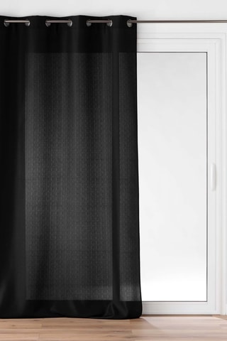 Rideau Soline - Noir - 140 x 260 cm