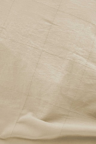 Drap-housse en coton 57 fils/cm² Linella - Ivoire