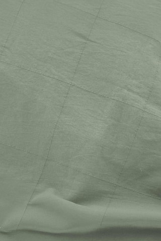 Drap-housse en coton 57 fils/cm² Linella - Sauge