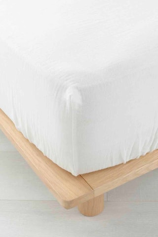 Drap-housse Angelia - Blanc