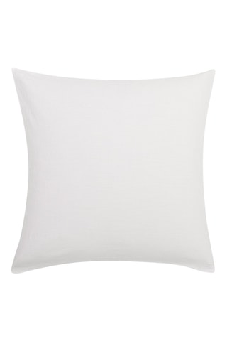 Parure de couette en coton 60 fils/cm² Meline - Blanc