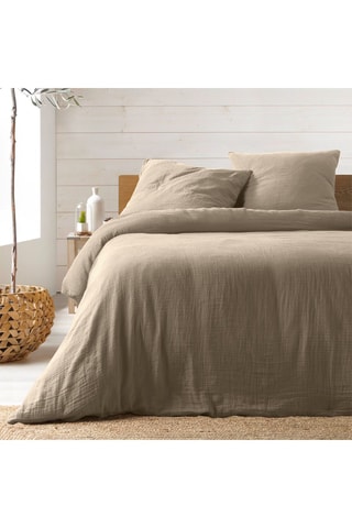 Parure de couette Angelia - Beige