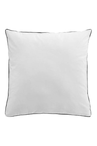 Parure de couette en coton 57 fils/cm² Linette - Blanc