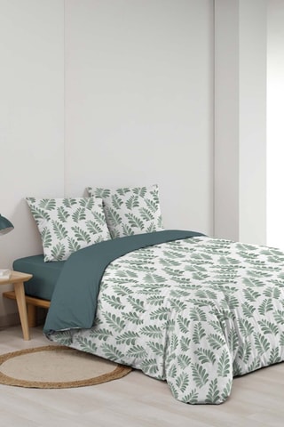 Parure de couette  en coton 42 fils/cm² - Blanc