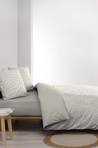 Parure de couette en coton 57 fils/cm² - Naturel