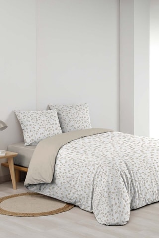 Parure de couette  en coton 57 fils/cm² - Naturel