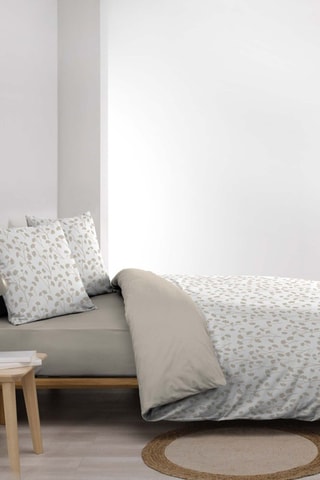 Parure de couette  en coton 57 fils/cm² - Naturel