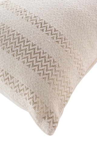 Coussin déhoussable Doreline - Beige - 40 x 40 cm