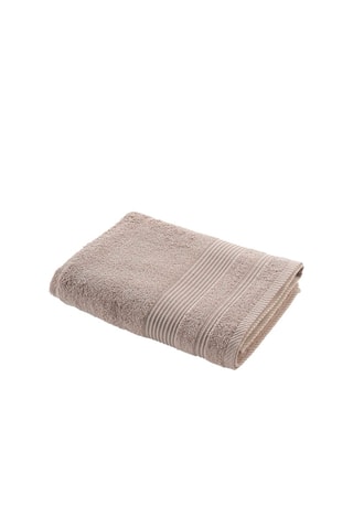 Drap de douche Tendresse - Taupe - 70 x 130 cm