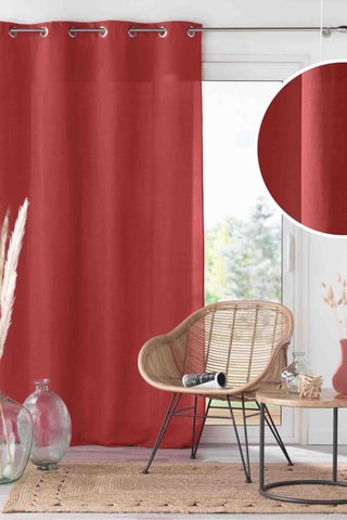 Rideau - Rouge - 140 x 260 cm