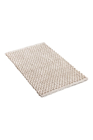 Tapis de bain - Blanc - 50 x 80 cm