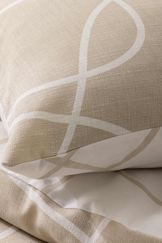 Parure de couette réversible - Beige