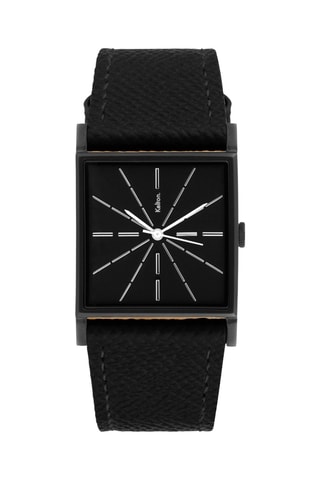 Montre automatique en acier Micmac St Tropez - Noir