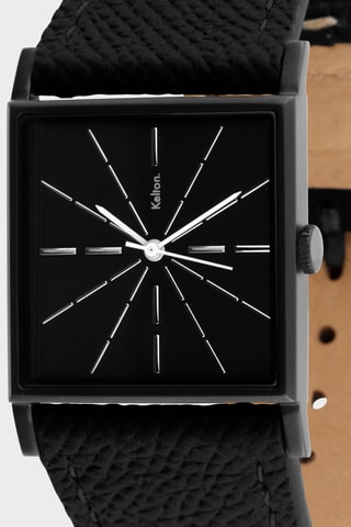 Montre automatique en acier Micmac St Tropez - Noir
