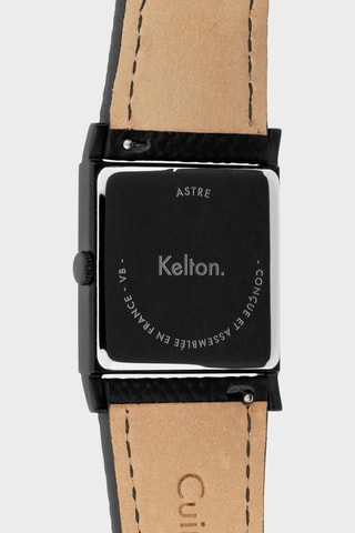 Montre automatique en acier Micmac St Tropez - Noir