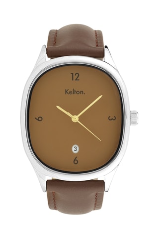 Montre en cuir VTNM - Marron