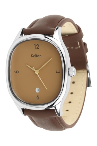Montre en cuir VTNM - Marron