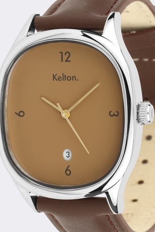 Montre en cuir VTNM - Marron