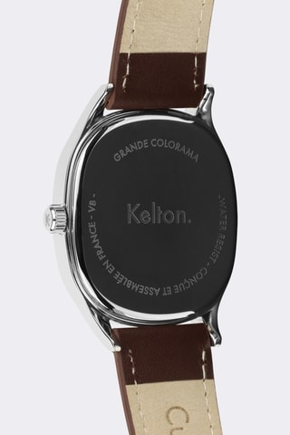 Montre en cuir VTNM - Marron