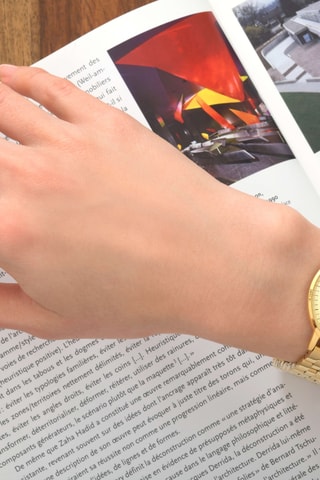 Montre automatique en acier Octogone - Doré