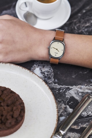 Montre en cuir VTNM - Marron