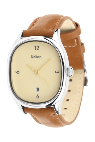 Montre en cuir VTNM - Marron