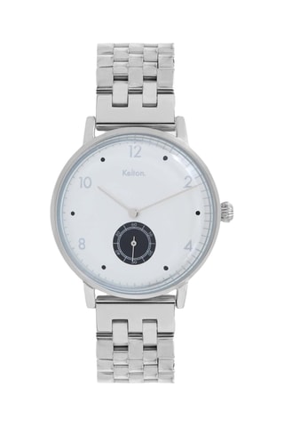 Montre automatique en tissu nato Octogone - Argenté