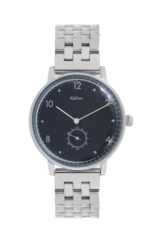 Montre automatique en tissu nato Octogone - Argenté