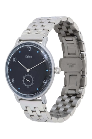 Montre automatique en tissu nato Octogone - Argenté