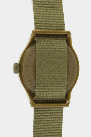 Montre automatique en acier Micmac St Tropez - Kaki