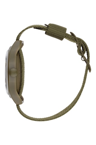 Montre automatique en acier Micmac St Tropez - Kaki