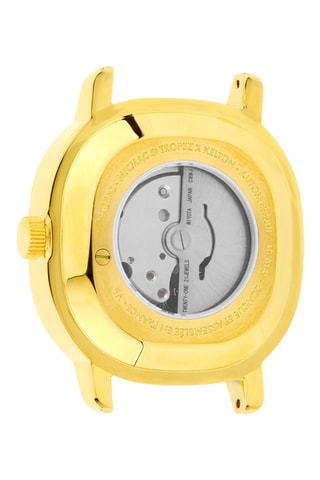 Montre en acier Jungle - Doré