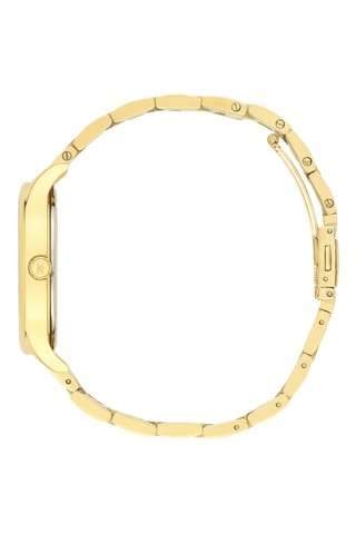 Montre à quartz en acier Solaire Soleil - Doré