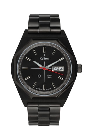 Montre en cuir Lady 50's - Noir