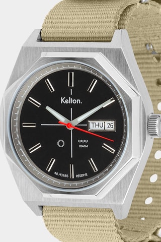 Montre en cuir Lady 50's - Beige