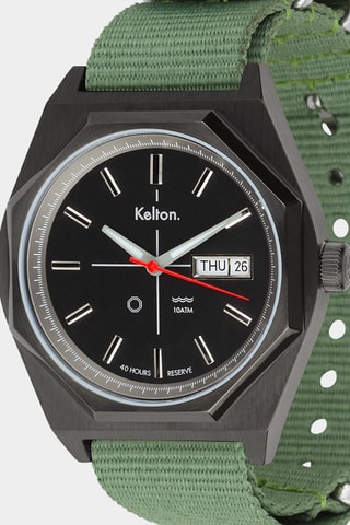 Montre en cuir Astre - Vert