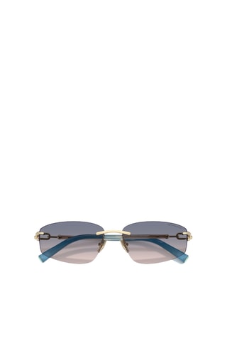 Zonnebril Uniseks Categorie 3 - Tiffany & Co. - Goudkleurig