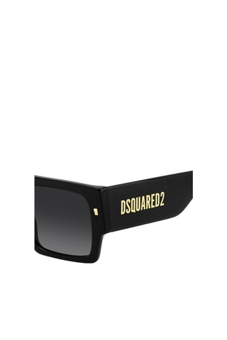 Zonnebril Uniseks Categorie 3 - DSquared2 - Zwart